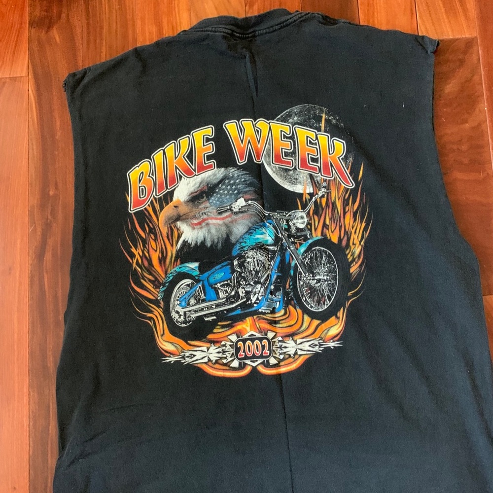 J&p cycles bike week 2002 shirt
